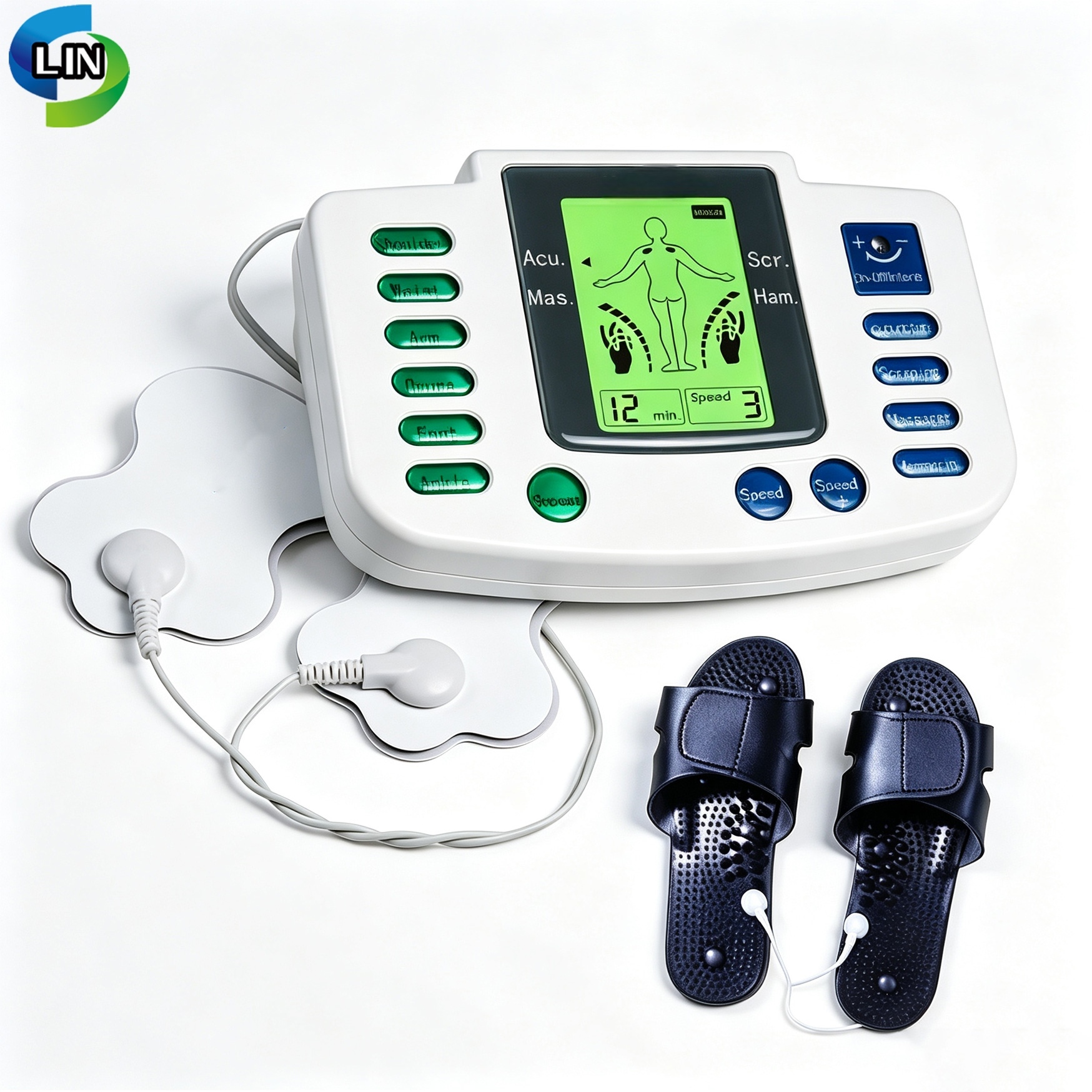 Medium-Frequency Massager for Physical Therapy with Simple Operation to Relieve Target Muscle Soreness