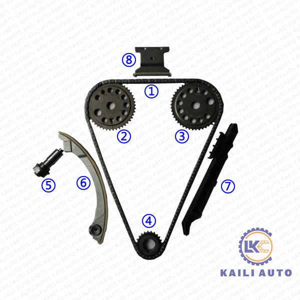 Jogo cronometrando da corrente para o híbrido 24461834 148L 12608580 de Malibu do equinócio do cobalto HHR de GM/CHEVROLET/BUICK/Cadillac 2.0-A 2.4-B