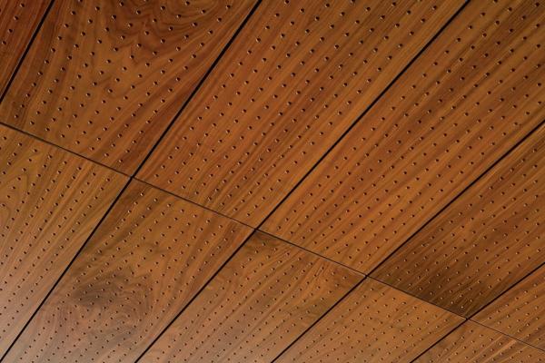 Personalizado 9 milímetros de absorção acústica perfurada de madeira do MDF almofada Eco - amigável