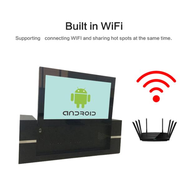 Modelo novo mesa de centro esperta interativa de Android de 43 polegadas com tela táctil