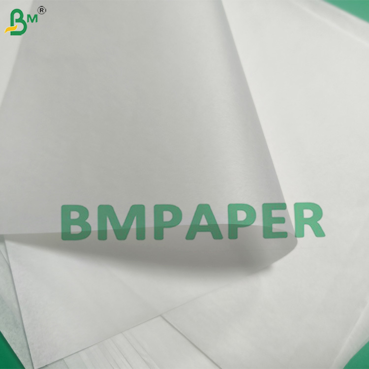 White Oilproof Paper 50g 60g Custom Logo Printing for Food Liners