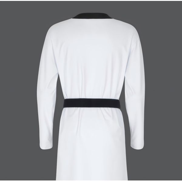 WTF Approved Taekwondo Uniforms Breathable Poly Fabric For Martial Arts Training Practice