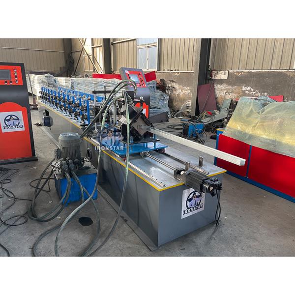 “China Factory 49mm 69mm Two Sizes 2 In 1 Double Rows Stud Roll Forming Machine Servo Driving Drywall Profile Forming Machine”