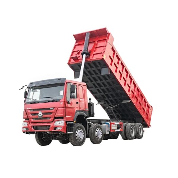 Мощность топливного бака 200-300 л Топ-класс Howo Использованный 8X4 Sinotruck Tipper Dump Truck для транспортной техники