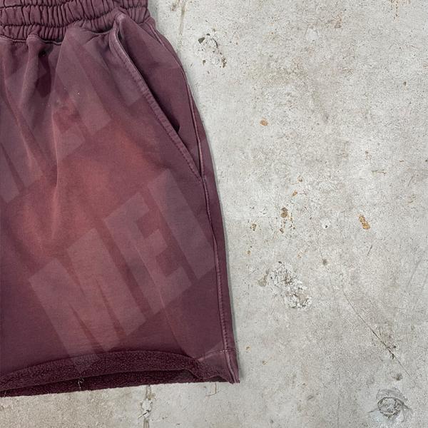 Color sólido Hombres Francés Terry Calzoncillos Acido Lavado Streetwear Outfits Calzoncillos