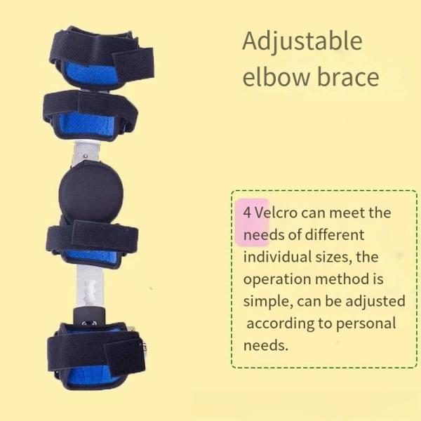 Lightweight Flat Noodles Adjustable Elbow Joint Fixation Brace for Effective Support