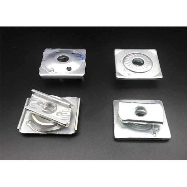 Metal Electrical Flat Square Combo Spring Nut with Washer