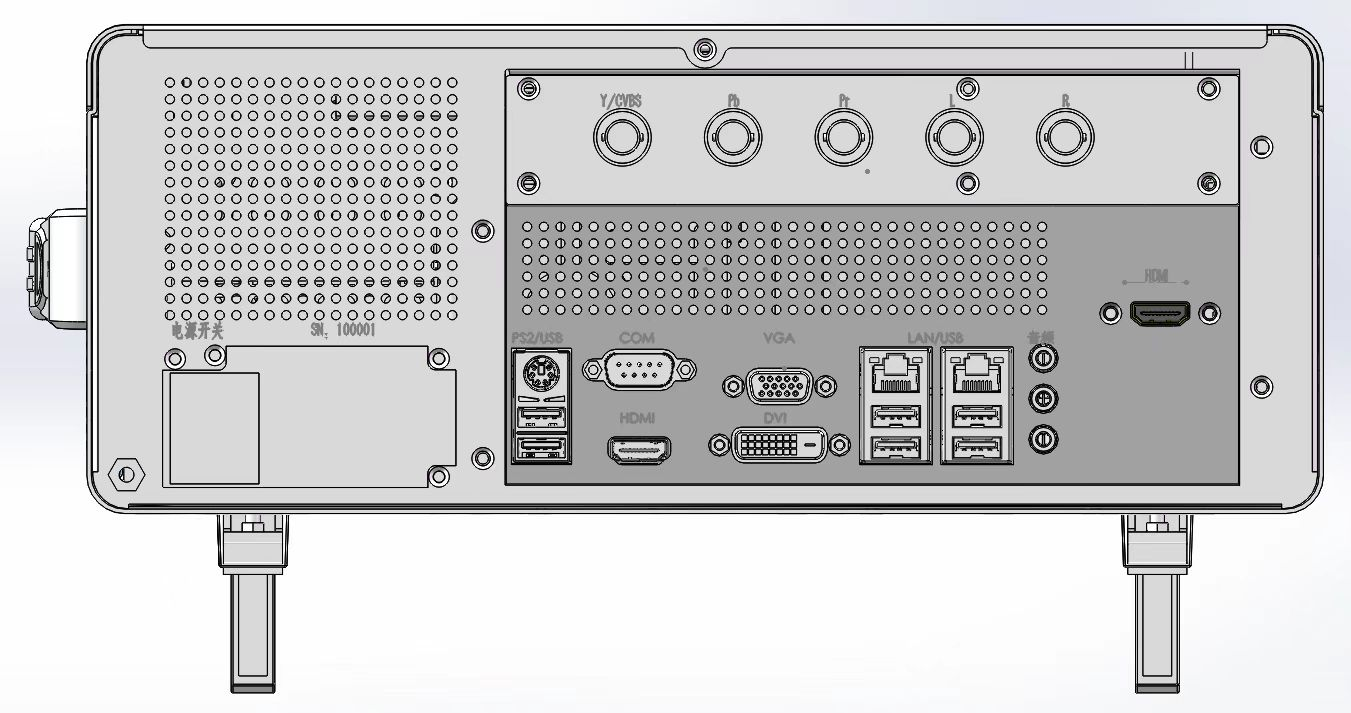 3 генератор видеосигнала вертикальной Адвокатуры Signal.RDL-100 сигнала IEC62368 3 вертикальной Адвокатуры