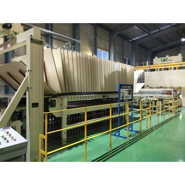 Industrial Short Cycle Lamination Line , MDF HDF Board Hot Press Machine