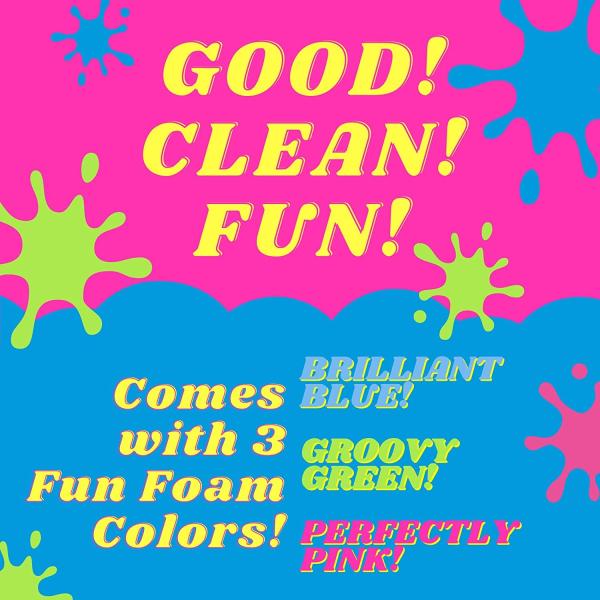 85g Multicolor Bath Foam Spray Tinplate Material Eco Friendly