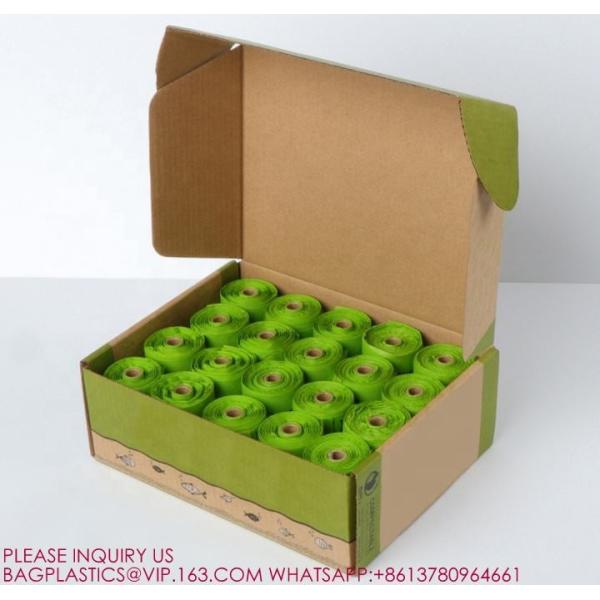 Cornstarch Eco Friendly Biodegradable Poo Waste Bag Dog Poop Bag Compostable Doggy Bag