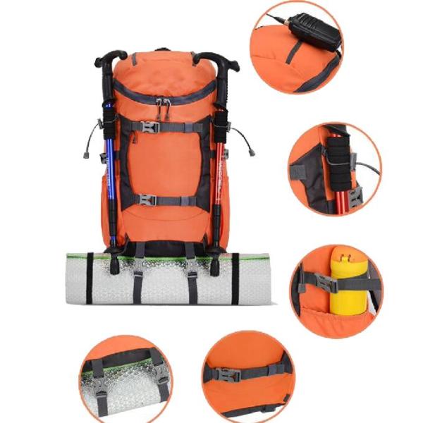 New Camping Fashion Waterproof And Wear-Resistant Outdoor Hiking Backpack