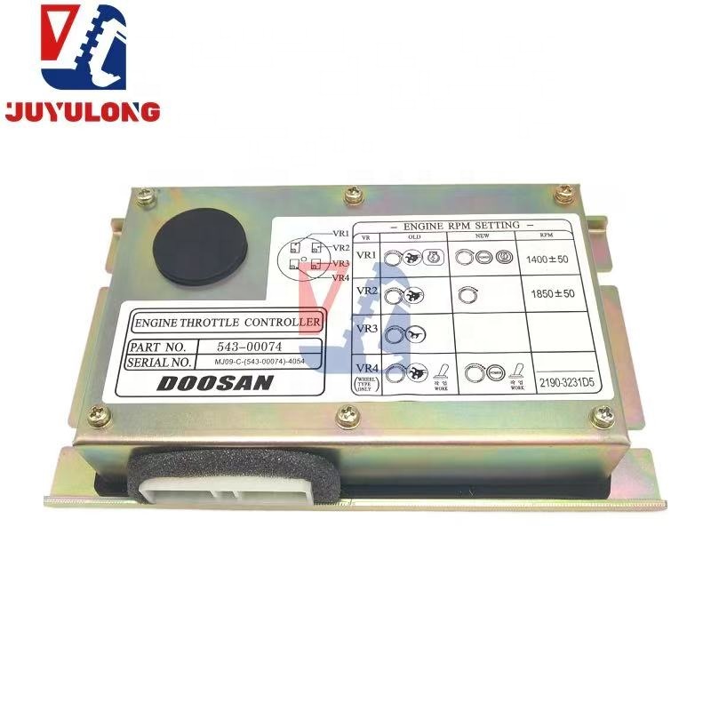 JUYULONG Electronic Control Unit Controller ECM 543-00074 54300074 for Doosan  DH220-5 DH225-7 Construction Machinery Parts