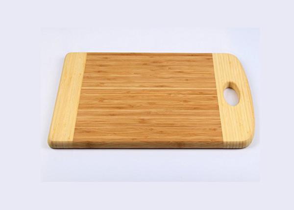 Food Safe Durable Natural Bamboo Cutting Board With Natural Wood Color