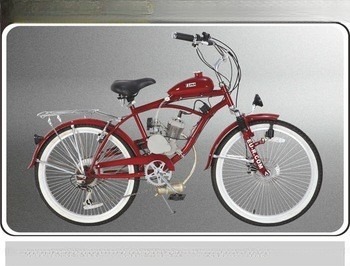 Effortlessly Cruise Through the Beach on Men's 26inch Pantone Color Gas Motor Cruiser