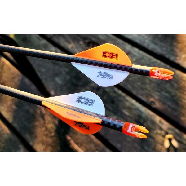 5mm Easton X Nock, Black Eagle Precision Push In Nock para ID.204 ((5.18mm) 5mm Flechas