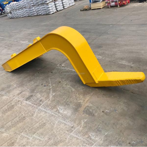 40FT 100 toneladas Fgn Mafi remolque remolque para mercancías y materiales estáticos pesados en la industria del transporte marítimo