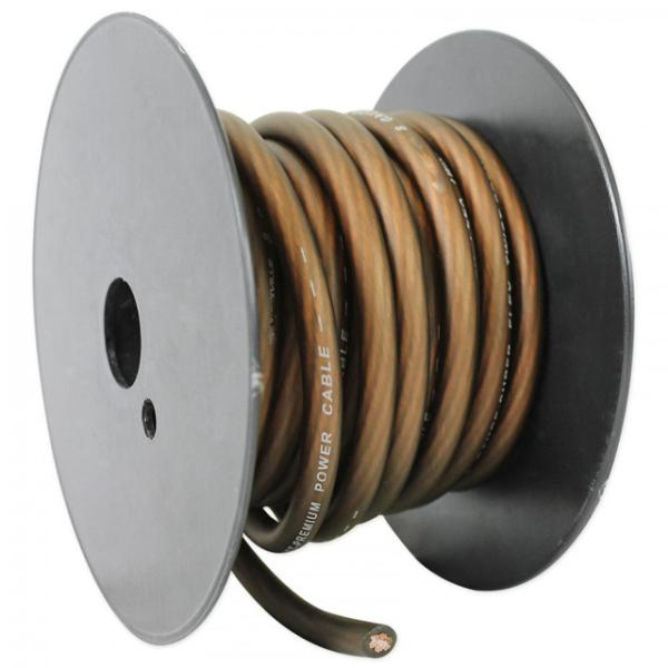 Изолированный ПВХ 0 калибра кабель питания для автомобильных аудиоустановок на низких уровнях напряжения