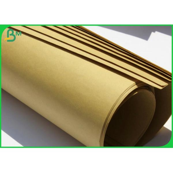 SGS Approved 70GSM 80GSM Brown Kraft Liner Paper For Making Shopping Bags