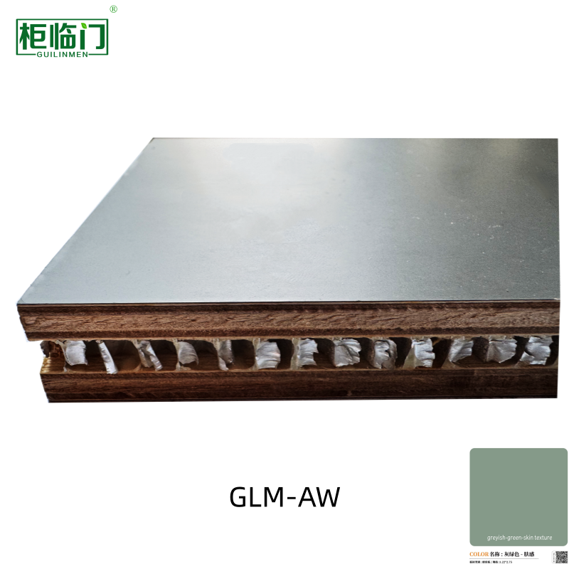 Insectproof Wood Aluminum Composite Panel Formaldehyde Free For Furnitures