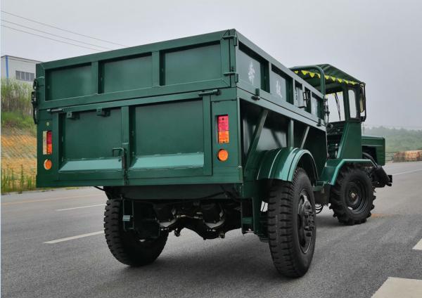 1 Ton Capacity Small Off Road Dump Truck Articulated Chassis Easy Maintenance quad tractor
