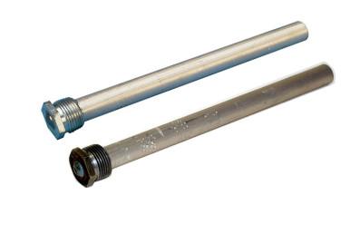 AZ31B Magnesium Anode Rod Replacement For Hot Water Heater , ASTM Standard