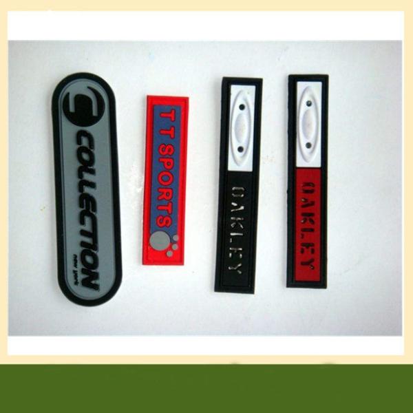 Hotsell Customized 3d Soft Pvc patch Rubber Pvc Patches For clothing