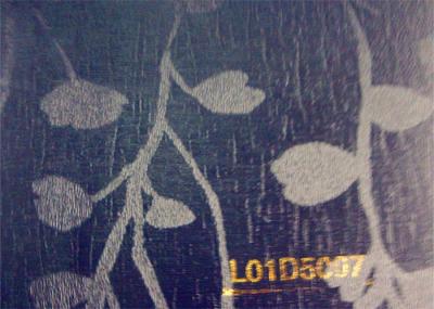 Flower Textured Laminating  Film Decorative Silk Lamination Film For Garderobe