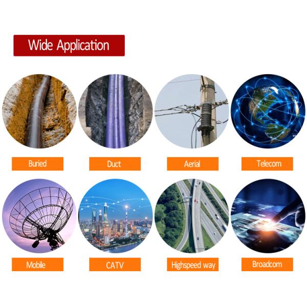 144 ядра PP Воздушное термоусадочное уплотнение купола приложения соединения оптического волокна 1 овал 8 круглых портов