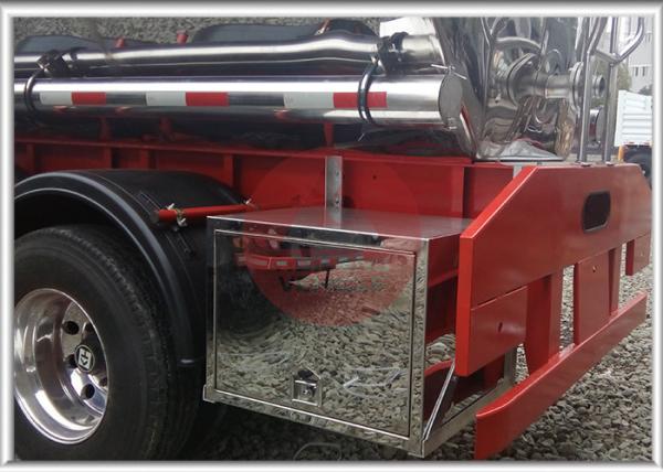 30000 L Aluminum Tanker Trailer , Milk Transport Trailer Polyurethane Foam 80mm High Efficiency