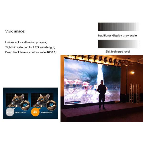 P3.91 Indoor Rental LED Display Event Stage High Definition Screen 1920-3840Hz