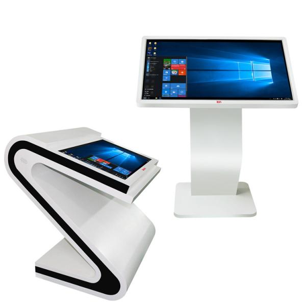 Advertising Point Multi Media Kiosk Highly Customizable Touch Screen 65 Inch