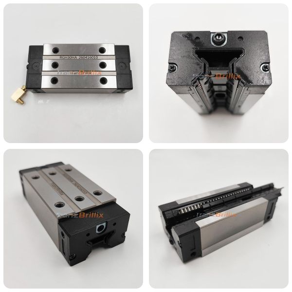 RGH30CA Roller Linear Guide Block for Heavy Load CNC Systems
