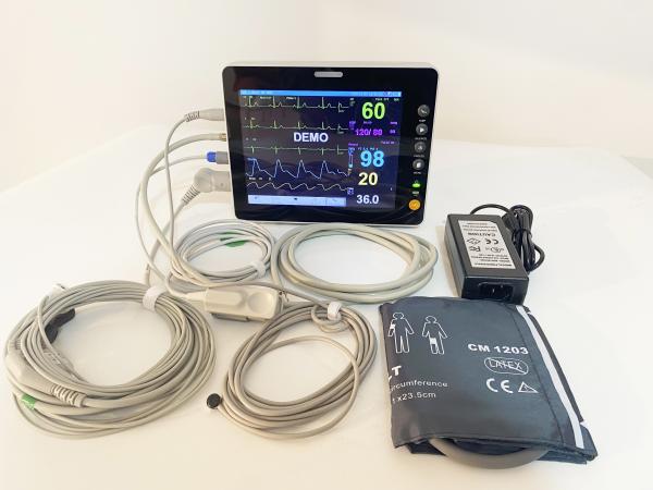 Hospial Clinic Small Vital Signs Monitor 8 inch Screen ICU Patient Monitor