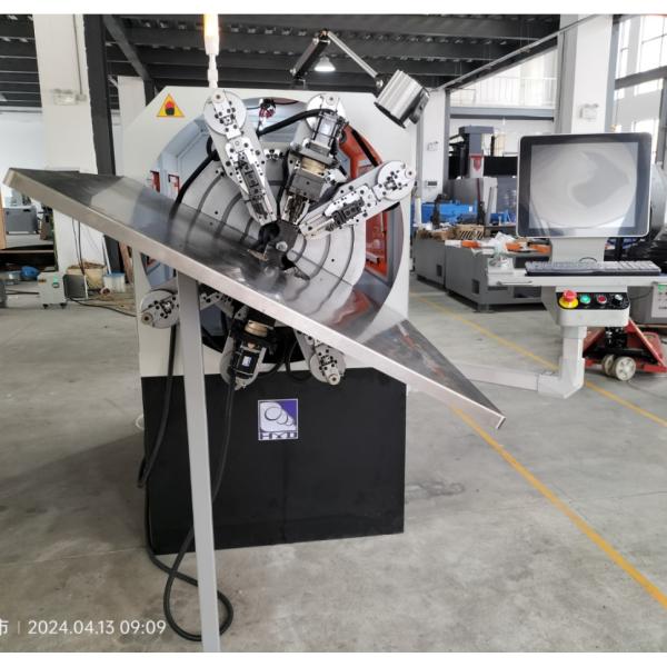 0.3 - 2,5 mm Máquina de moldagem de fio multifunção CNC de moldagem de mola com servomotor