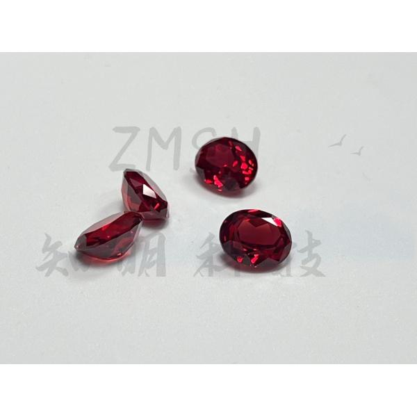 Самоцвет Кристл сапфира камня самоцвета овального отрезка свободный синтетический