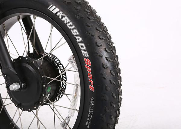 ( OEM Factory ) 45KM/H Fat Tyre Electric Bikes , 1000W/1500W Full Suspension Fat Tire Ebike