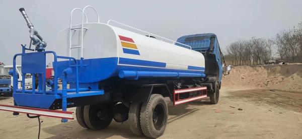                  Used 10tons Dongfeng Duolika Water Tanker Truck in Excellent Working Condition with Reasonable Price, Secondhand Street Sprinkler Is on Sale.             