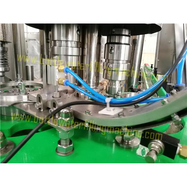 Aluminum Cap Glass Bottle Juice Filling Equipment 3000b/h Capacity