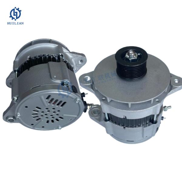 KOMATSU 600-825-7111 24V 75A Alternator For 600-825-7110 S6D140E SA6D140 SA6D140E Engine Part