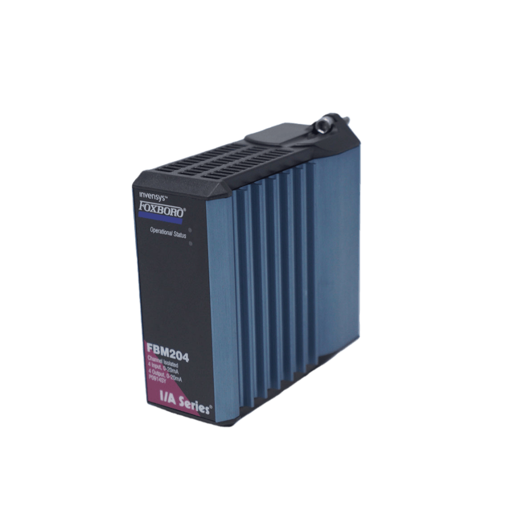 FOXBORO FBM204 I/O Interface Module with 4 Inputs/4 Outputs for Class G3 Harsh Environments
