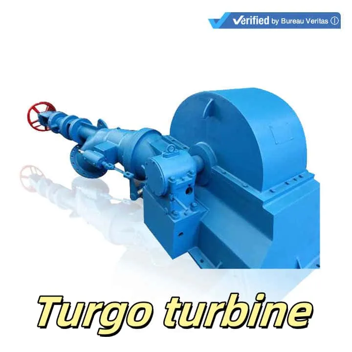 50kw-20MW Capacity Stainless Steel Runner Francis Hydro Turbine with 90% Efficiency for Hydropower Generation