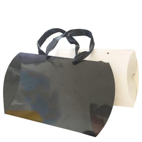 Cosmetic Paper Merchandise Bags Kraft Bags In Bulk Customized Screen Printing