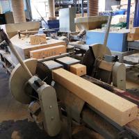 Bloc européen moulé de palette de copeaux en bois faisant la machine