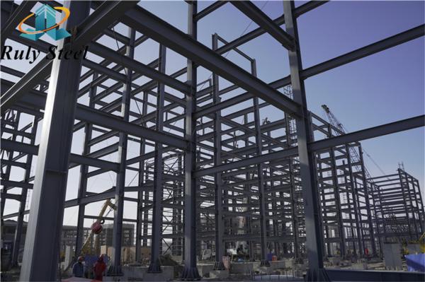 Estrutura de aço de larga envergadura Fornecimento industrial Construção Metal Edifício pré-fabricado Armazém
