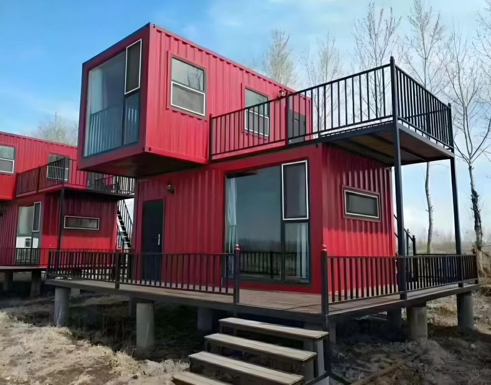 Easily Constructible Prefabricated Luxury Expandable Container Houses