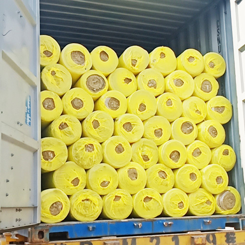 Insulation Mineral Wool Rockwool Blanket Fireproof With Wire Mesh Alumina Foil