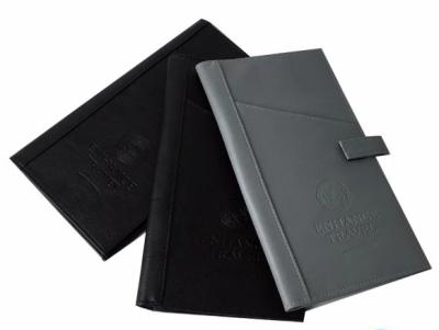 Long Leather Travel Document Wallet / Travel Wallet Organizer For Men And Women