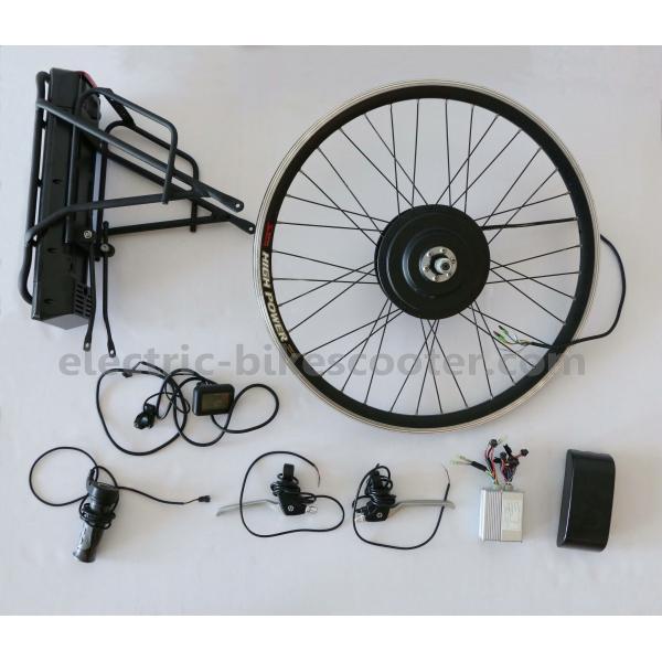 Rear Hub Motor Disc Brake Electric Bike Conversion Kit 36V 350W