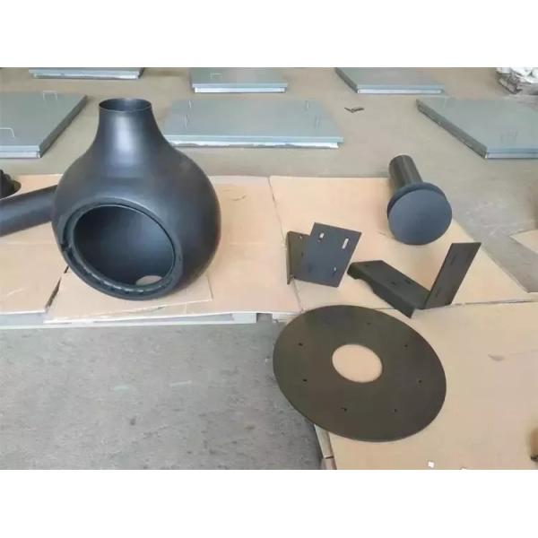 Customized Indoor Wood Burning Stove Decorative Hanging Suspended Fireplace